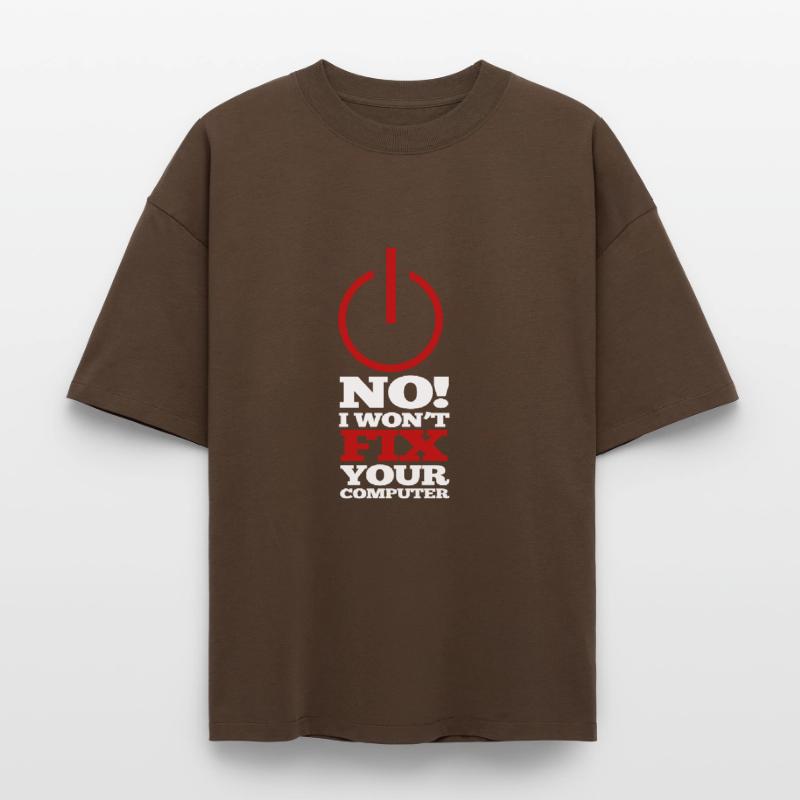 Programme d’ordinateur Code Nerd Script Hacker T-shirt unisexe épais coupe boxy Stanley/Stella