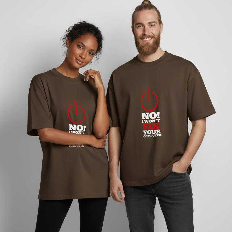 Programme d’ordinateur Code Nerd Script Hacker T-shirt unisexe épais coupe boxy Stanley/Stella