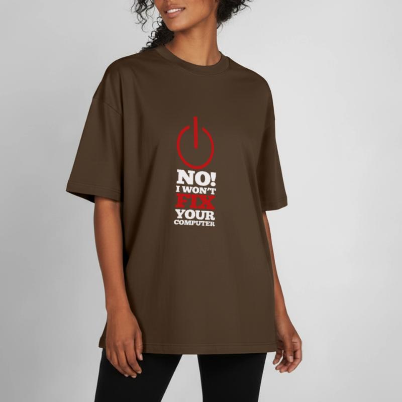 Programme d’ordinateur Code Nerd Script Hacker T-shirt unisexe épais coupe boxy Stanley/Stella