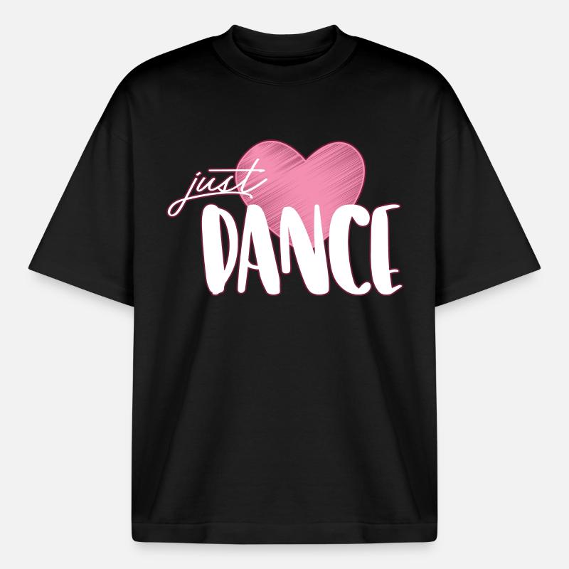 Dance - Heavyweight Boxy Unisex T-Shirt by Stanley/Stella - black