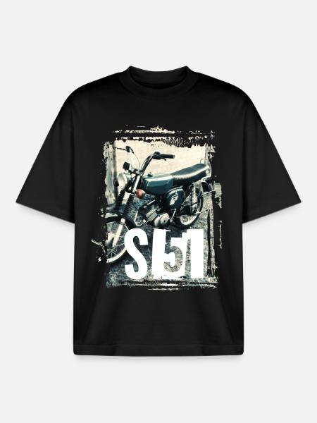S51 - Grün - Boxy Heavyweight Unisex Organic T-Shirt von Stanley/Stella - Schwarz