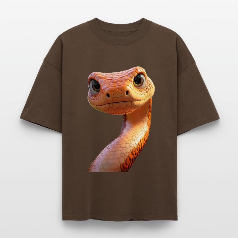 Serpent Python Cobra Mamba Serpent à sonnettes Serpent T-shirt unisexe épais coupe boxy Stanley/Stella