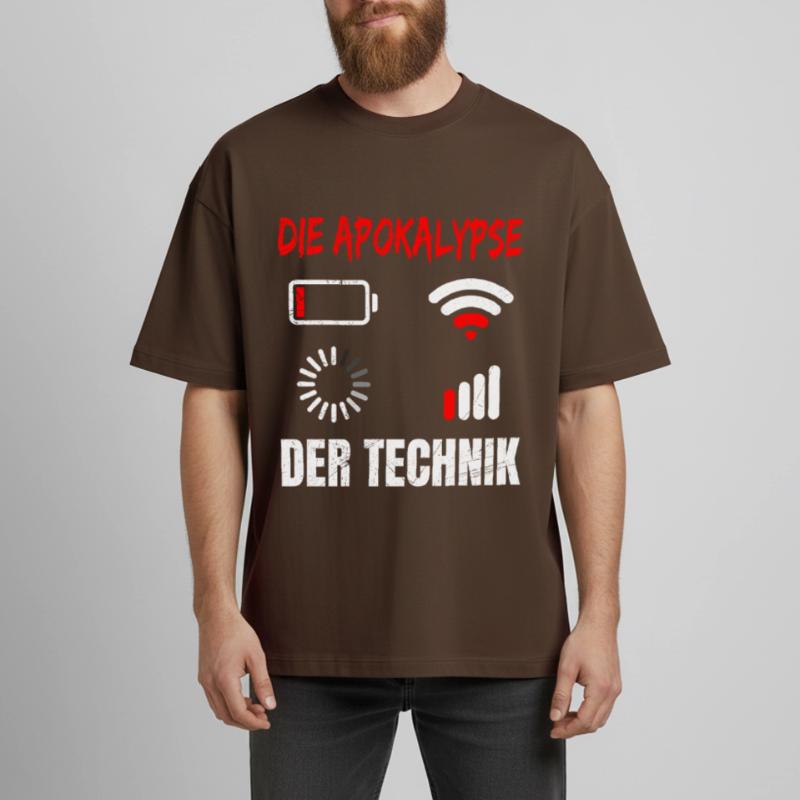 Coder DIE APOKALYPSE DER TECHNIK LUSTIG Boxy Heavyweight Unisex Organic T-Shirt von Stanley/Stella