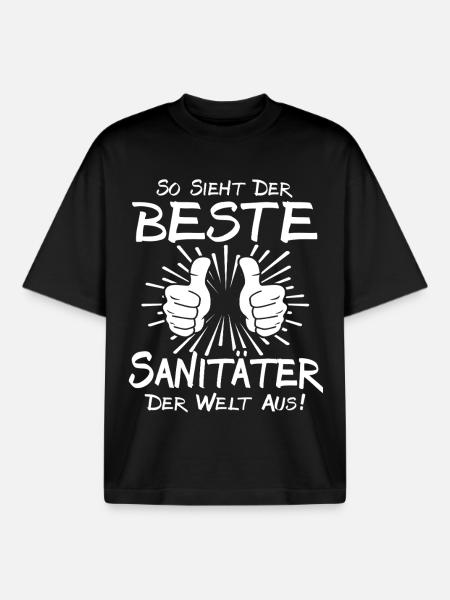 Best Paramedic - Boxy Heavyweight Unisex Organic T-Shirt by Stanley/Stella - black