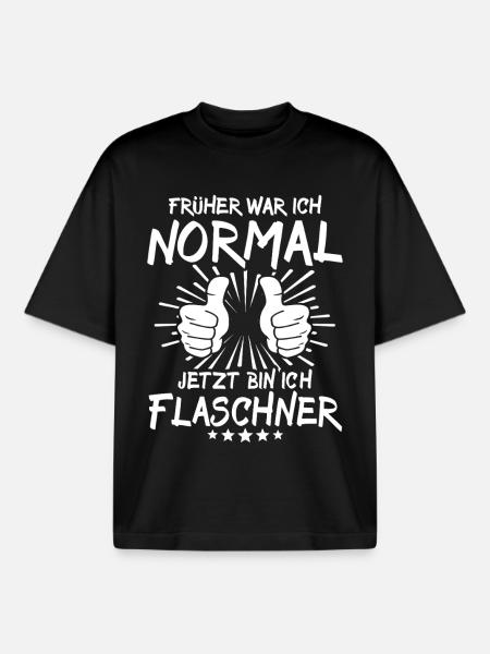Plumber - Boxy Heavyweight Unisex Organic T-Shirt by Stanley/Stella - black