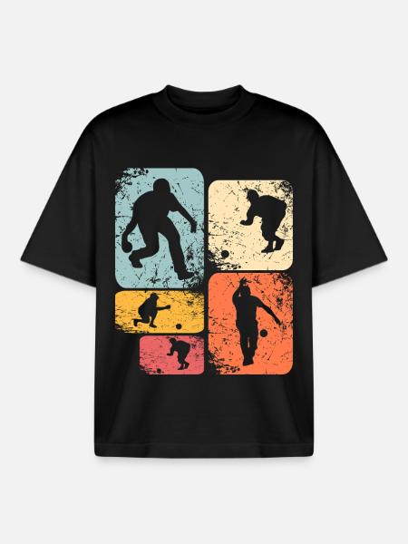 skittles - Boxy Heavyweight Unisex Organic T-Shirt by Stanley/Stella - black