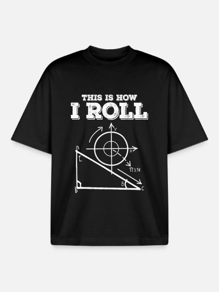 So mache ich ein Mathediagramm - Boxy Heavyweight Unisex Organic T-Shirt von Stanley/Stella - Schwarz