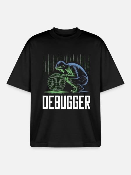 Programmers – Coding Developers & Computer Scientists - Boxy Heavyweight Unisex Organic T-Shirt by Stanley/Stella - black