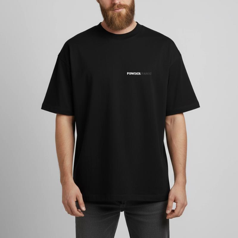 Powder Panic Logo T-shirt unisexe boxy épais biologique Stanley/Stella