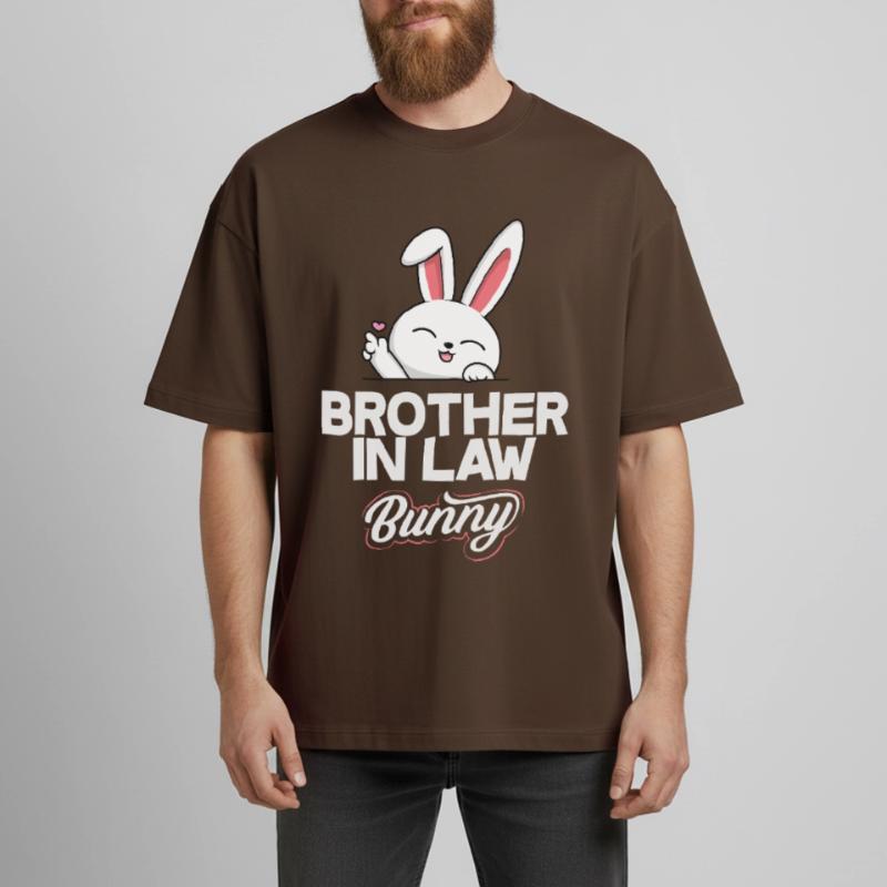 Happy Easter Sweet Easter Bunny Egg Hunt Easter Eggs Boxy Heavyweight Unisex Organic T-Shirt by Stanley/Stella