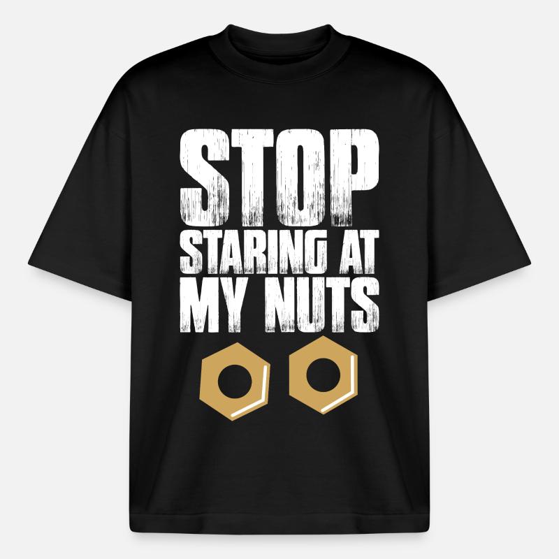 Plateforme constructio de construction d’échafaudage - T-shirt unisexe boxy épais biologique Stanley/Stella - noir