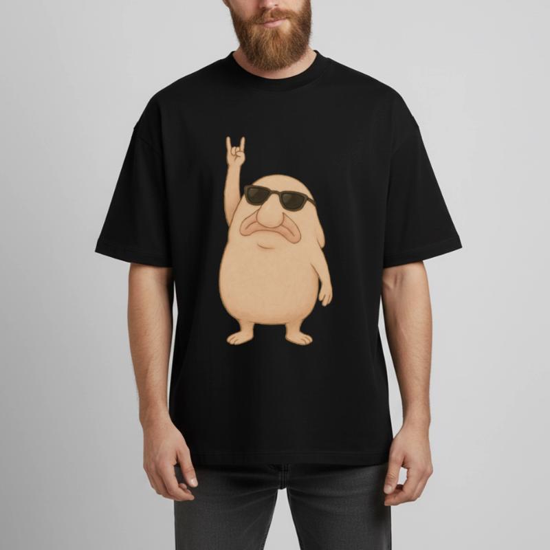 Rocce Blobfish T-shirt unisex boxy pesante biologica di Stanley/Stella