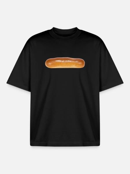 Real Brabant Wurstchen-Rollenhemd – Brabant Pride - Boxy Heavyweight Unisex Organic T-Shirt von Stanley/Stella - Schwarz