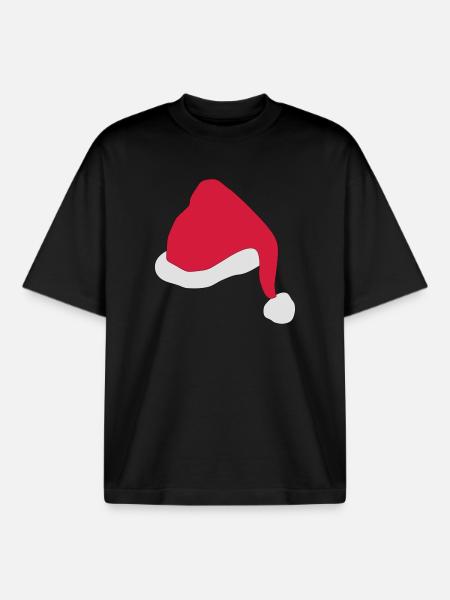 Funny gifts for Christmas - Boxy Heavyweight Unisex Organic T-Shirt by Stanley/Stella - black