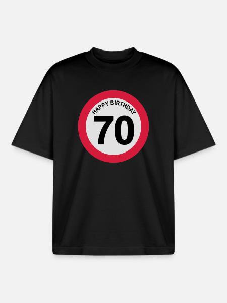 6061912 126876003 70 - Boxy Heavyweight Unisex Organic T-Shirt by Stanley/Stella - black