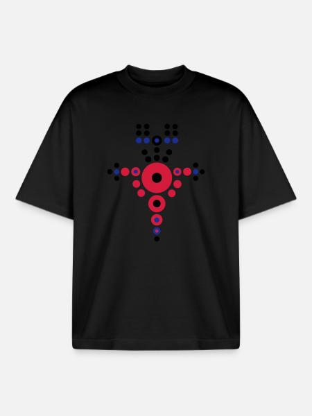 viking - T-shirt unisexe boxy épais biologique Stanley/Stella - noir
