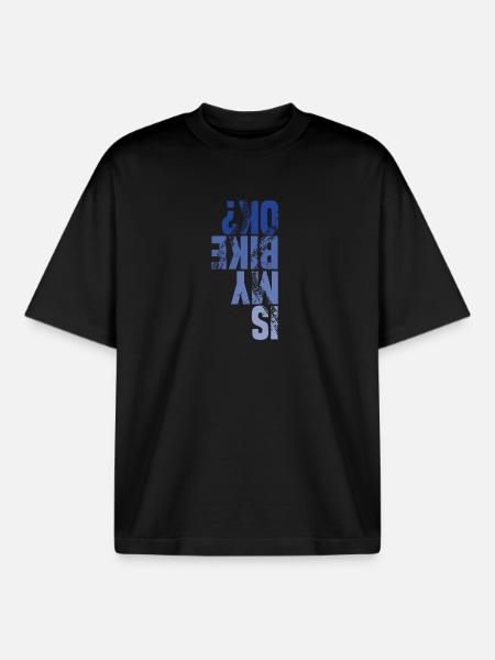 Motorräder Biker Motorrad Lustig Sprüche Humorvoll - Boxy Heavyweight Unisex Organic T-Shirt von Stanley/Stella - Schwarz