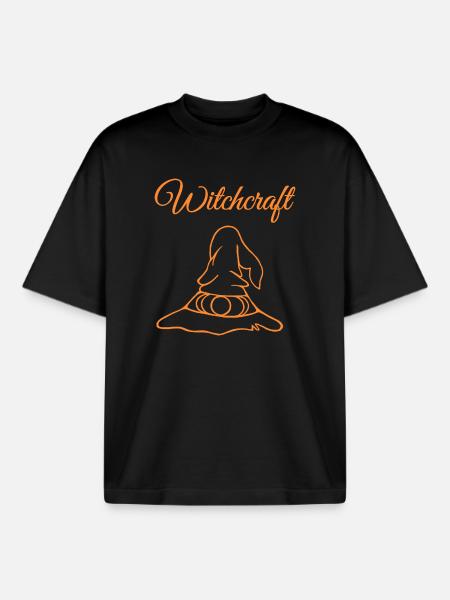 Witchcraft - Boxy Heavyweight Unisex Organic T-Shirt by Stanley/Stella - black
