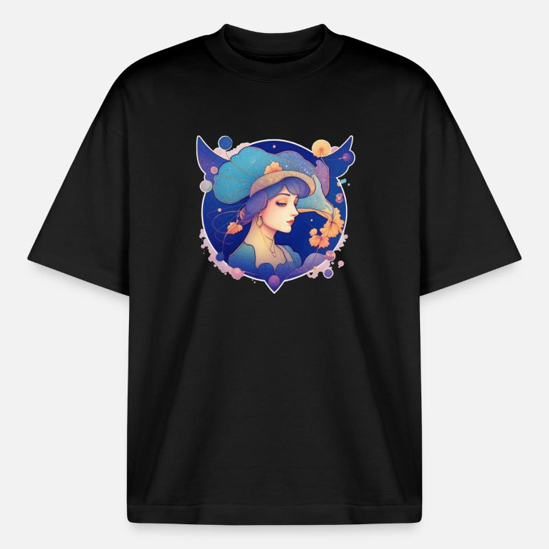 Lady - Heavyweight Boxy Unisex T-Shirt by Stanley/Stella - black