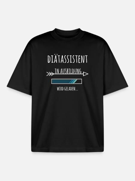 Ausbildung Diätassistent Beruf - Boxy Heavyweight Unisex Organic T-Shirt von Stanley/Stella - Schwarz
