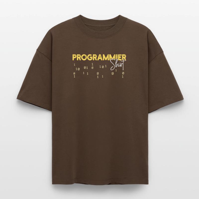 Developer Statement Coden Scripting Web Developer Heavyweight Boxy Unisex T-Shirt by Stanley/Stella