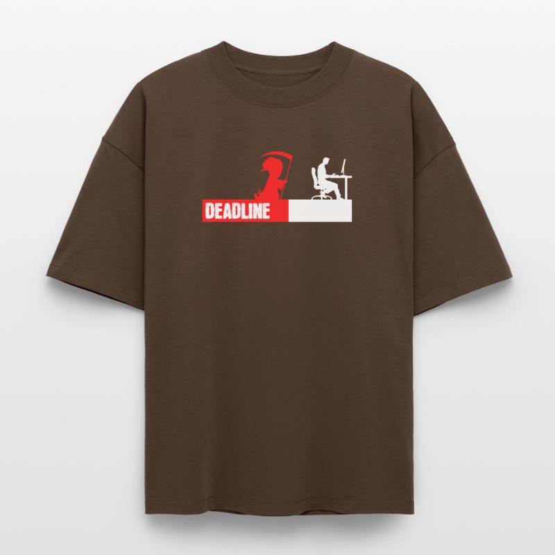 Computergeek Développeur Coden Statement Scripting T-shirt unisexe boxy épais biologique Stanley/Stella