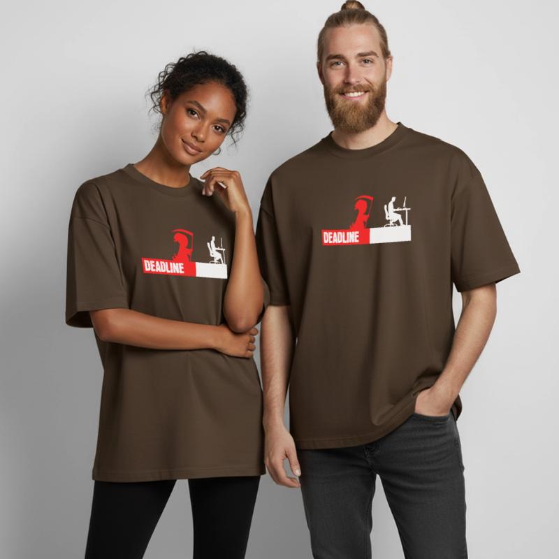 Computerfreak Developer Coden Statement Skripting Boxy Heavyweight Unisex Organic T-Shirt von Stanley/Stella