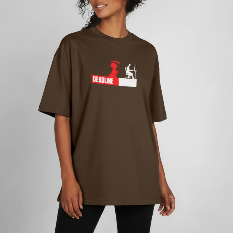 Computerfreak Developer Coden Statement Skripting Boxy Heavyweight Unisex Organic T-Shirt von Stanley/Stella