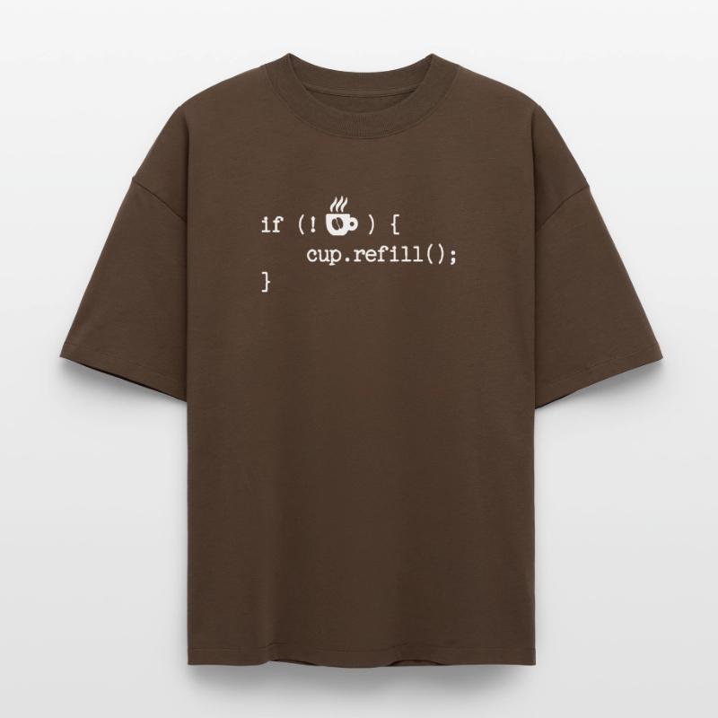 Debug Programmierer Coden Developer Computerfreak Heavyweight Unisex Boxy T-Shirt von stanley/stella	