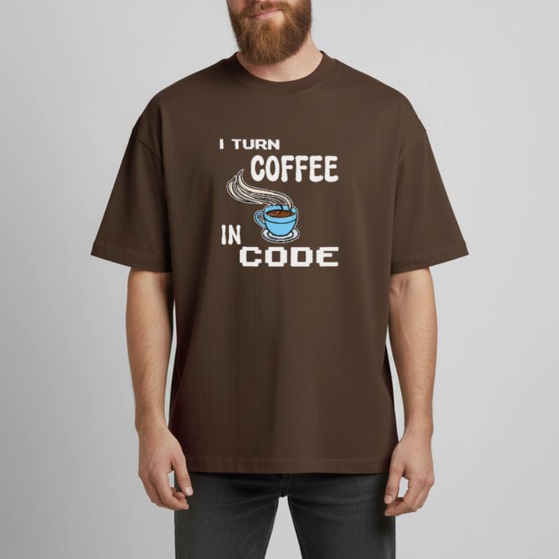 Developer Computerfreak Statement Programmierer Boxy Heavyweight Unisex Organic T-Shirt von Stanley/Stella