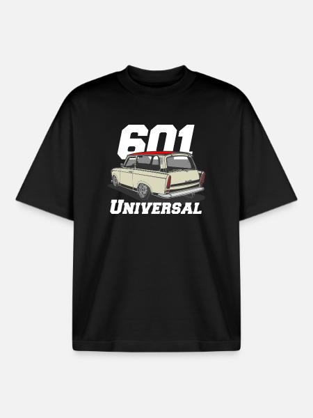 universal 601 low Trabi - Boxy Heavyweight Unisex Organic T-Shirt von Stanley/Stella - Schwarz