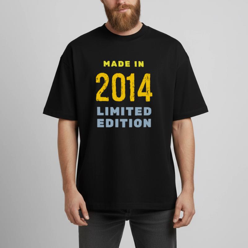 2014 T-shirt unisexe boxy épais biologique Stanley/Stella