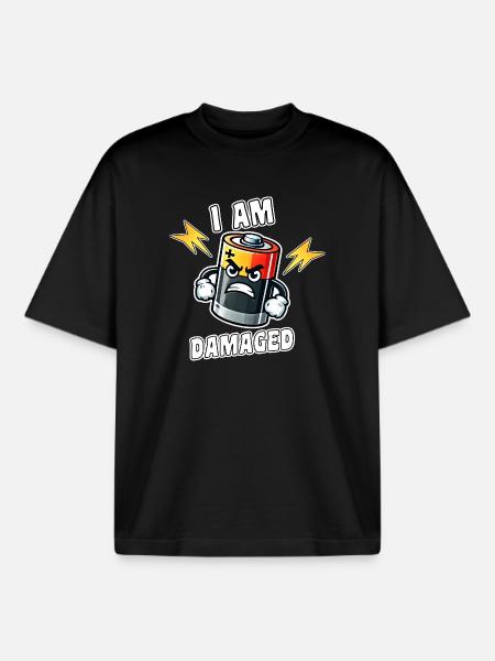 Emotional depth, self-awareness, acceptance - Boxy Heavyweight Unisex Organic T-Shirt by Stanley/Stella - black