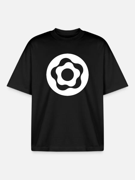 Beignet - T-shirt unisexe boxy épais biologique Stanley/Stella - noir