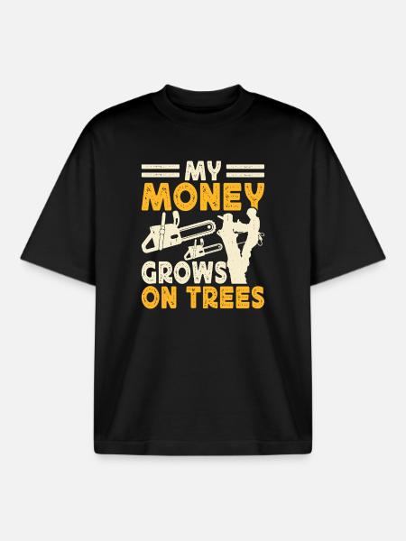 Funny Woodworker Woodworker Gift - Boxy Heavyweight Unisex Organic T-Shirt by Stanley/Stella - black