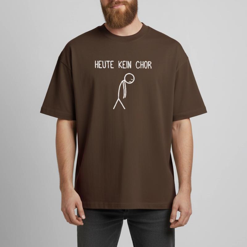 Heute kein Chor Dirigent Chorleiter Dirigenten Boxy Heavyweight Unisex Organic T-Shirt von Stanley/Stella