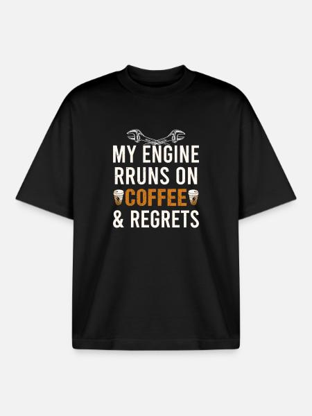 Mechanical Engineering Mechanical Engineer - Boxy Heavyweight Unisex Organic T-Shirt by Stanley/Stella - black