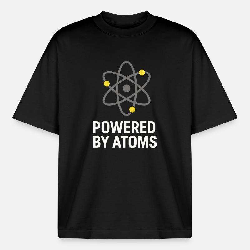 Proud - Heavyweight Boxy Unisex T-Shirt by Stanley/Stella - black