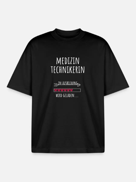 Medizintechnikerin Medizintechnik Studium Beruf - Boxy Heavyweight Unisex Organic T-Shirt von Stanley/Stella - Schwarz
