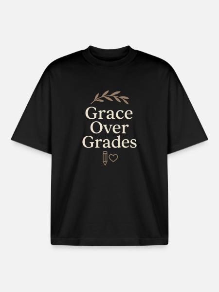 Christlicher Homeschool-mutter-glaube - Boxy Heavyweight Unisex Organic T-Shirt von Stanley/Stella - Schwarz
