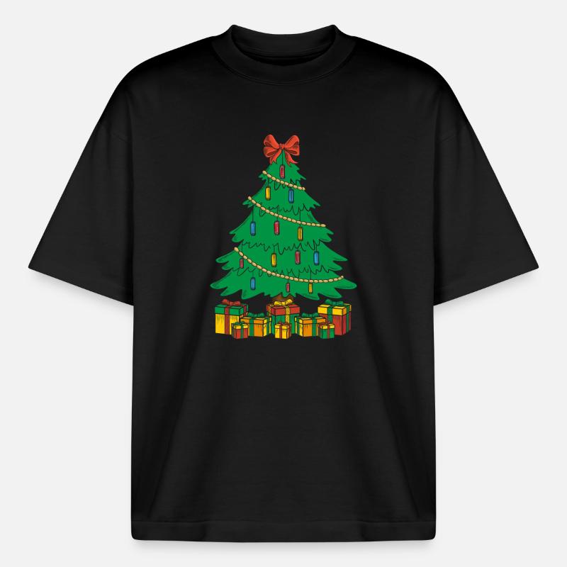 Harmonica drôle d’harmonica Harmonica de Noël - T-shirt unisexe épais coupe boxy Stanley/Stella - noir