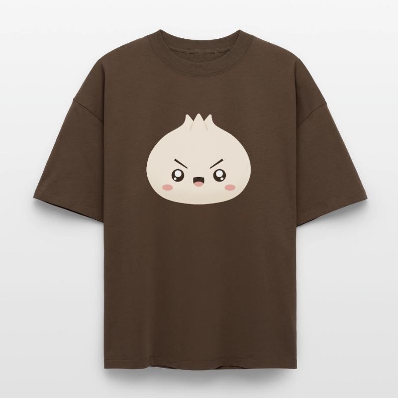 Grumpy Dumpling – süßes Maskottchen Boxy Heavyweight Unisex Organic T-Shirt von Stanley/Stella