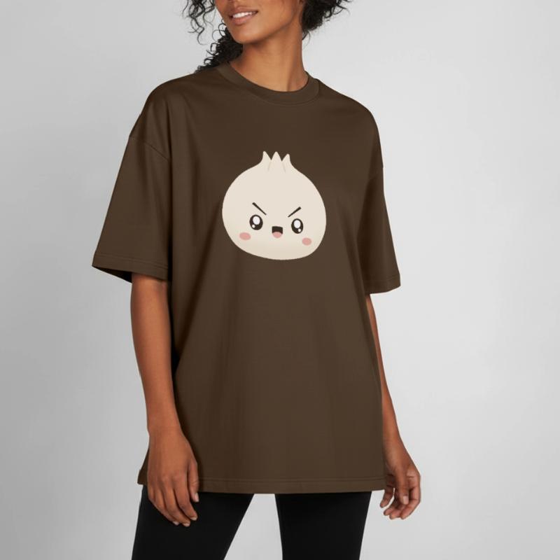 Grumpy Dumpling – süßes Maskottchen Boxy Heavyweight Unisex Organic T-Shirt von Stanley/Stella