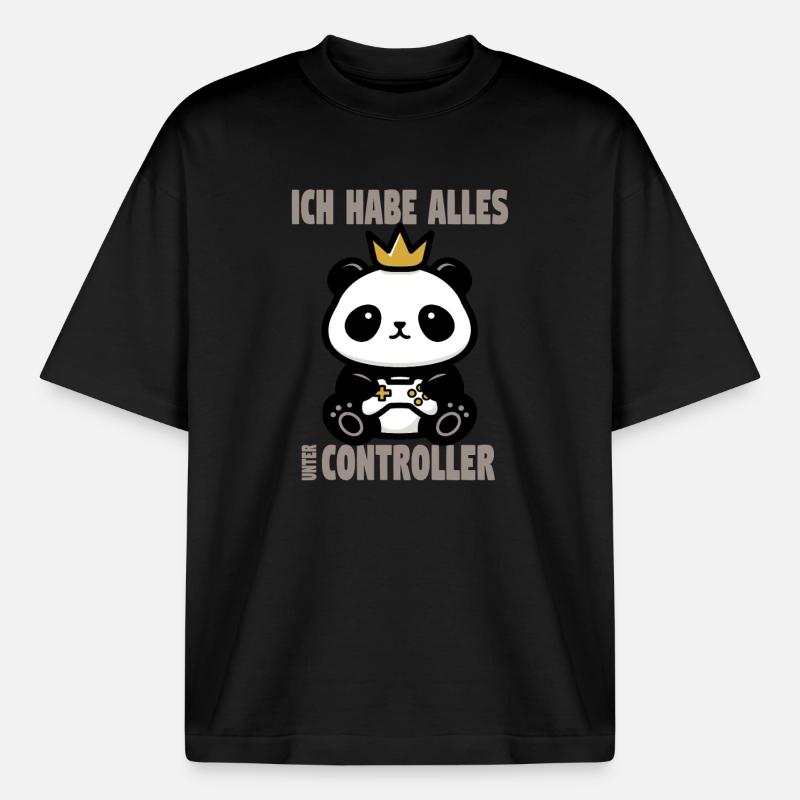 I have everything under controller - Heavyweight Boxy Unisex T-Shirt by Stanley/Stella - black