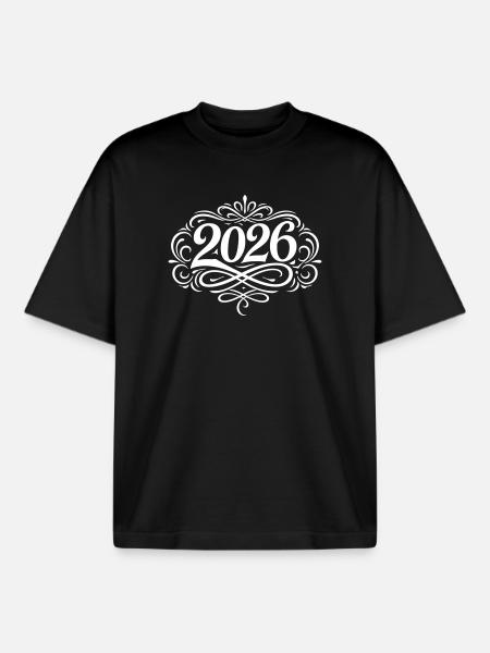 2026 Edel - Boxy Heavyweight Unisex Organic T-Shirt von Stanley/Stella - Schwarz