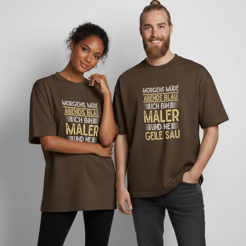 Master Painter Painter A Sow Painter Gifts Heavyweight Boxy Unisex T-Shirt by Stanley/Stella