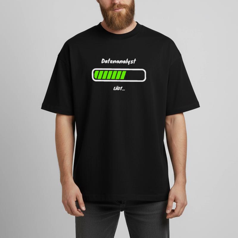 Datenanalyst Loading Data Analyst Statistik Boxy Heavyweight Unisex Organic T-Shirt von Stanley/Stella