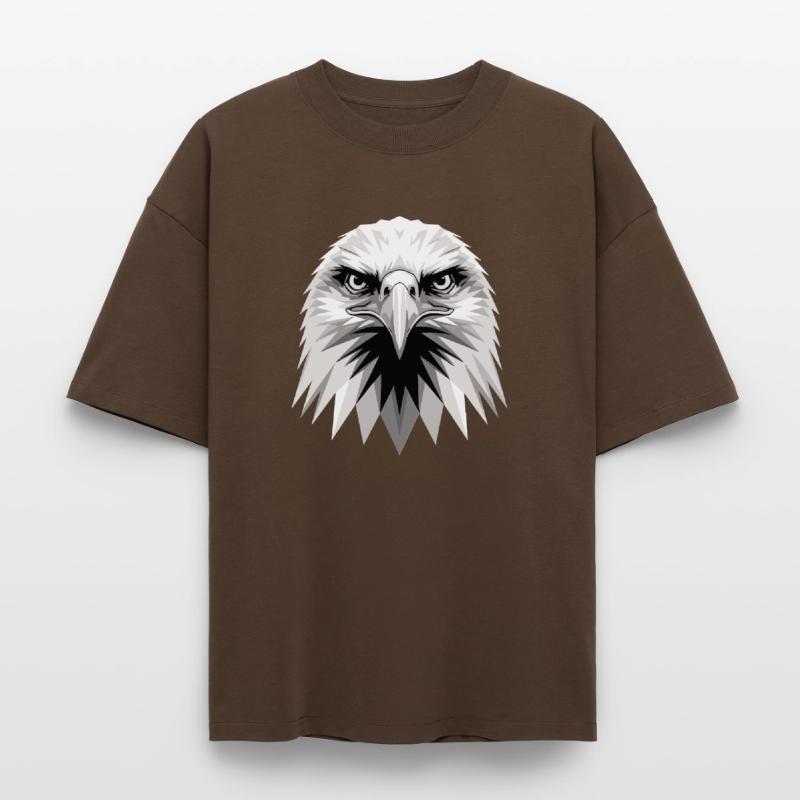 Eagle Bald Eagle Golden Eagle White-tailed Eagle Boxy Heavyweight Unisex Organic T-Shirt by Stanley/Stella
