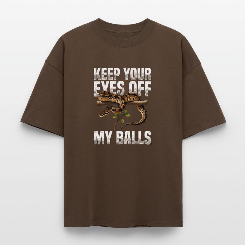 Python roi Serpents Amateurs de terrarium Python T-shirt unisexe épais coupe boxy Stanley/Stella