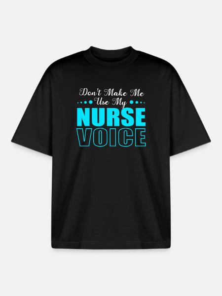 Krankenschwester Krankenhaus Pflege Geschenk - Boxy Heavyweight Unisex Organic T-Shirt von Stanley/Stella - Schwarz